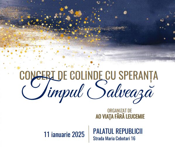 Concert de colinde cu speranță: Timpul Salvează